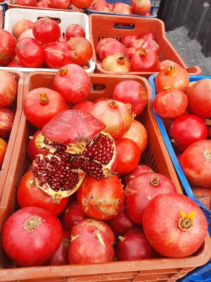 pomegranates